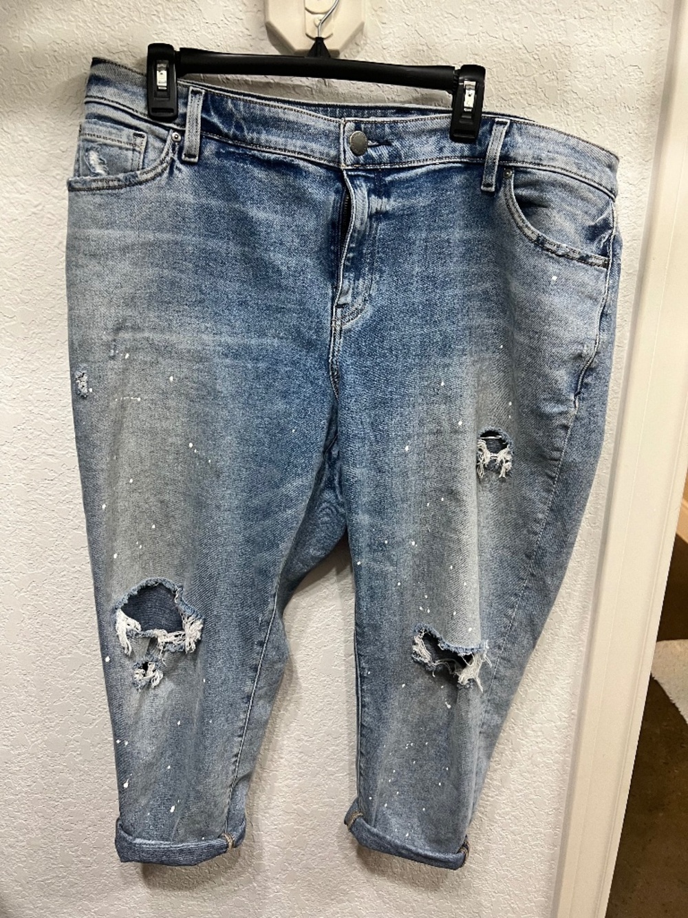 Lane Bryant cropped jeans